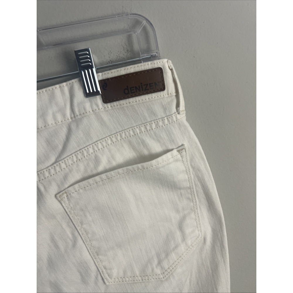 Womens Denizen From Levi's Classic Capri White Size 14 - Picture 6 of 6